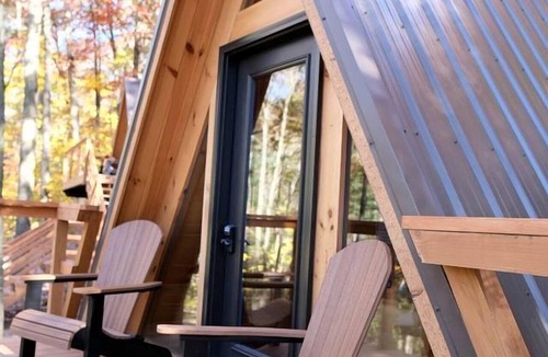 Scio Cabin | Two Person A-frame near Tappan Lake, Ideal to Reconnect with Nature in Ohio