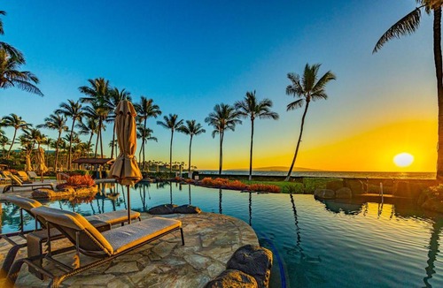 Wailea Apartment | Wailea Beach Villas Oceanfront 3 BR Sleeps 6 Villas Luxury Beachfront Living Complimentary Car with 6 Nights WBV-PH412 by KBM
