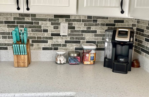 Madison Apartment | Walk to Beach! Modern Carriage House - Near Town - Deck, Fire Pit & Grassy Lawn