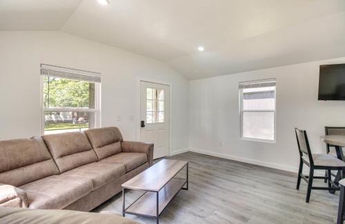 Grove House | Walk to Lake: Cozy Grove Cabin w/Fire Pit