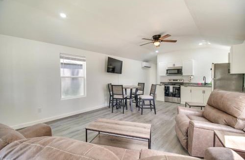 Grove House | Walk to Lake: Cozy Grove Cabin w/Fire Pit