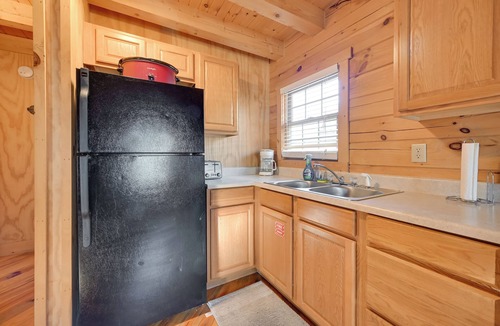 Falls of Rough Cabin | Water Views! Serene Rough River Family Cabin