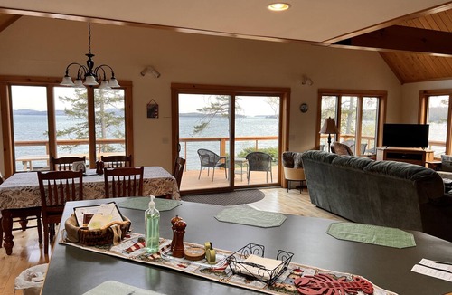 Trenton Cottage | Waterfront, 10 miles to Bar Harbor, AC in master bdrms, private, quiet setting
