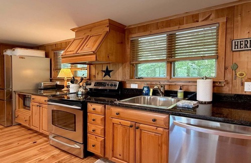 Ashley Falls House | Waterfront: 4 bedroom home on Lake Buel with Gorgeous Sunsets, Sleeps 8!
