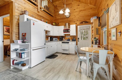 Mariaville Cabin | Waterfront home on Graham Lake with kayaks, bikes, firepit & fireplace