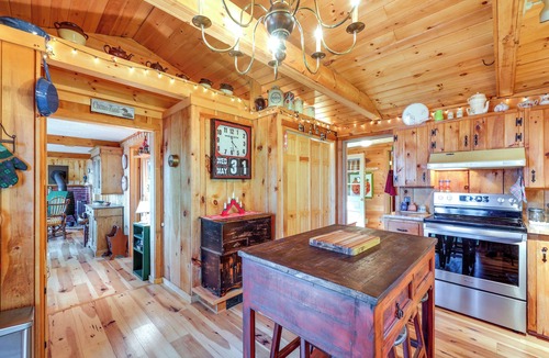 Bradley Cabin | Waterfront Maine Vacation Rental w/Private Dock