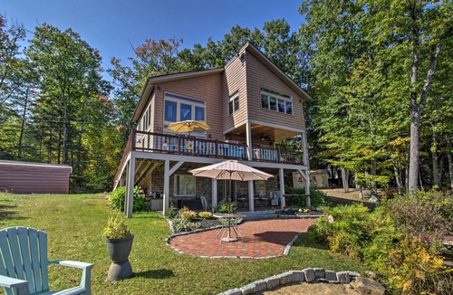 Gilmanton House | Waterfront Retreat w/Private Dock & Beach Area!