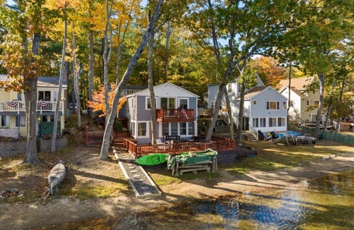 Acton House | Waterfront w/Prvt Dock & Firepit | Sleeps 8