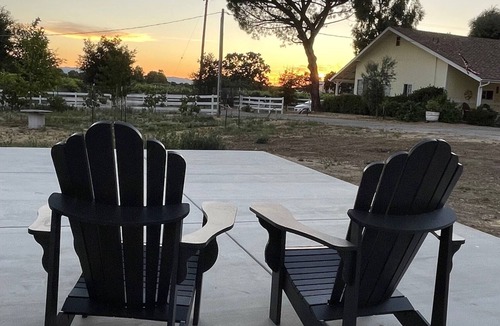 Paso Robles House | Wine Country Trail, View, Gated property, Detached Studio & Private View Patio,