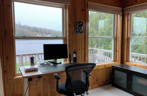 West Danville House | Year round cottage on Joe's Pond and the LVRT bike path in VT Northeast Kingdom