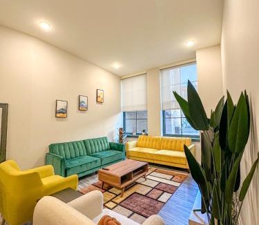 Gateway District Apartment | Your Downtown Oasis, Pool Gym in Building Steps from Dining and Top Sights