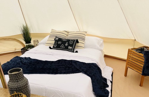 Keedysville RV Rental | Yurt Tent Glamp Amongst Cows - AC, Fire Pit, Grill, Ask About Pool