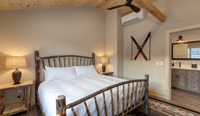 1 Bed/1.5 Bath Suite #7 at The Lodge | Minutes from Sunapee Harbor & Mt. Sunapee