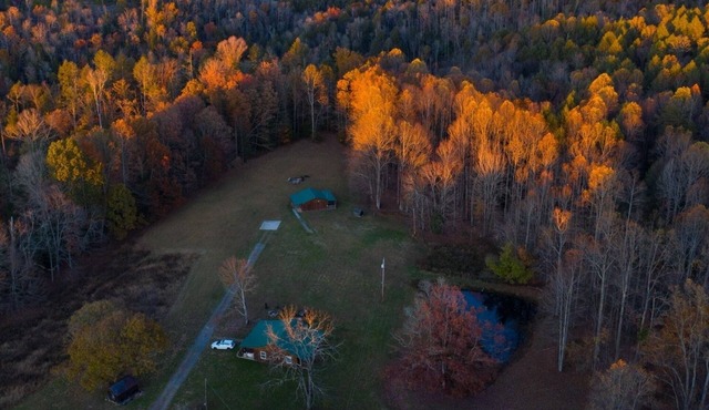 1 room cabin Fern Creek Cabins @ New River Gorge White Water Hiking Hot tub.