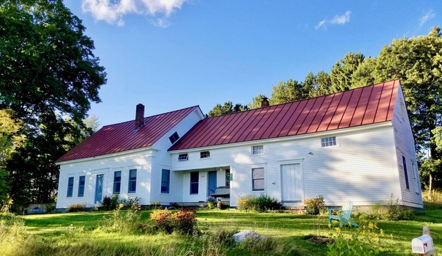 19th-century farmhouse with views, near trails, lakes, skiing and so much more!