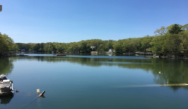 2 bedroom 1 bath, large deck and dock, on the water in peaceful cove, Year