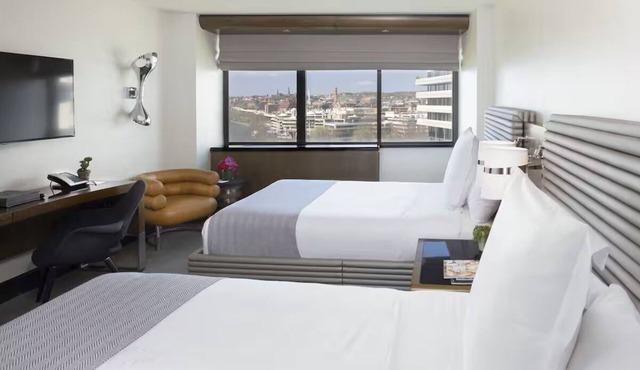 2 Doubles | The Watergate Hotel | Scenic River Views | Near Landmarks