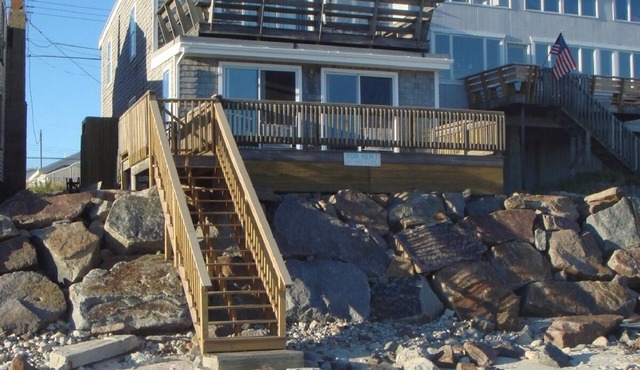 2026 ONLY DEAL - Front and Center Beachfront Cottage on White Horse Beach