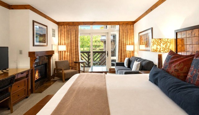 #332 | Inside The Lodge At Spruce Peak | Ski in Ski Out | 3rd Floor Big Mountain Views