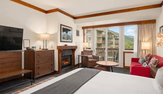 #337 | Inside Lodge At Spruce Peak | Studio | Ski in in Ski out