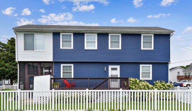 4BR Home Near the Beach! | Canal Access + Porch