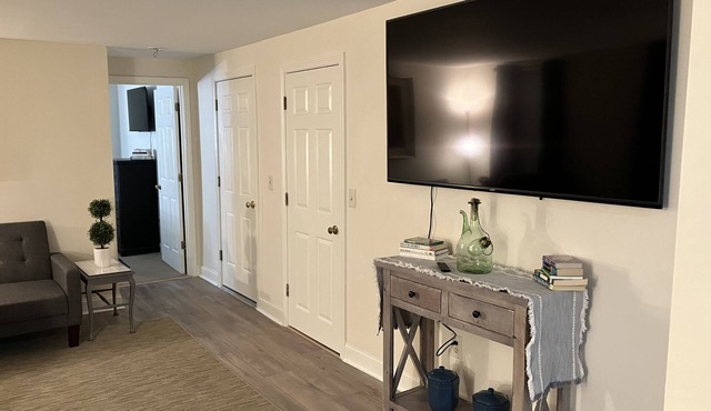 70in TV! Free Parking Downtown!