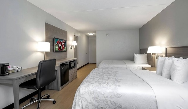 Affordable Room w/2 Beds! Close to Gillette Stadium! Pet Friendly, Outdoor Pool!