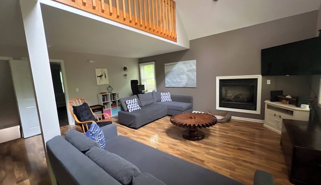 Angel Baby Lodge Winnipesauke dog/family friendly contemporary home