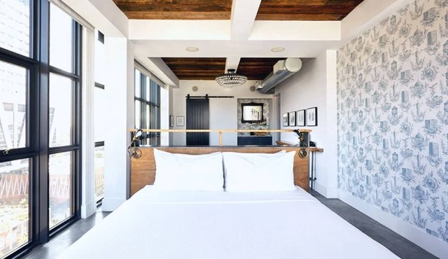 Arched Windows & Charm l Wythe Hotel l North 7th Loft