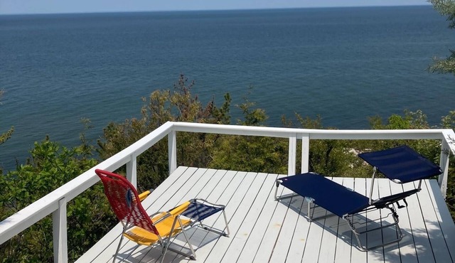 Beach front house with amazing sea views and its own private beach