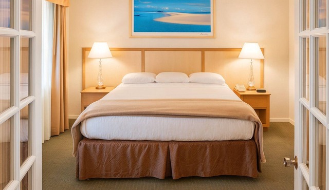 Beach Getaway! Pool, & Gym | Free Parking, Minutes From Bob Jones Bike Trail!