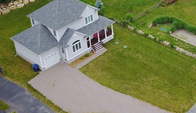 Beach house with water views, private beach parking, Kayaks bikes & much more!