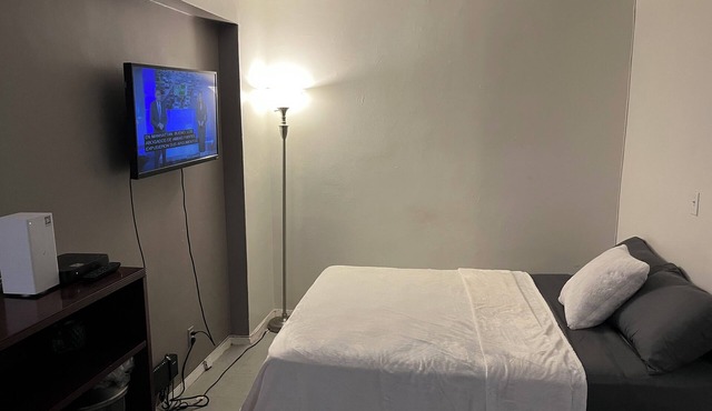 Beautiful studio apartment with a nice balcony