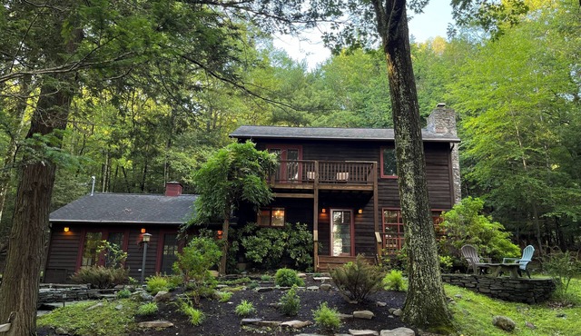 Beautiful, Tranquil Woodstock Mountain House in the Middle of 4 Wooded Acres
