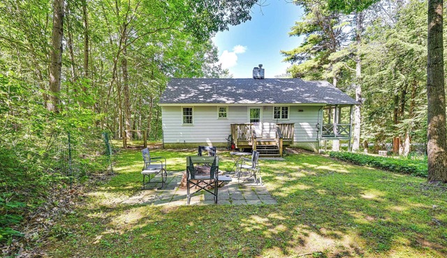 Becket Home w/3-Season Porch: Walk to Lake Access