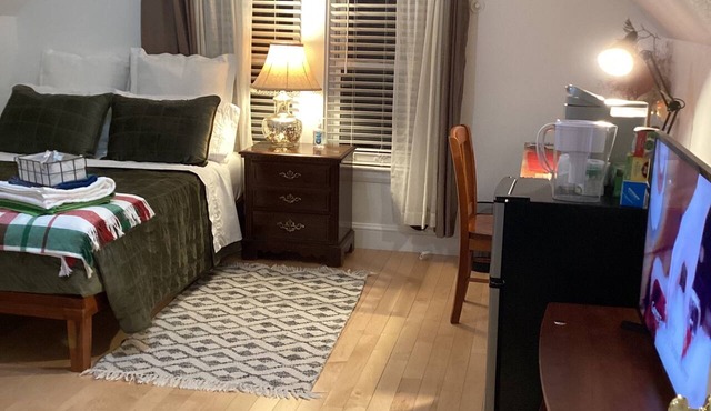 BOSTON-PRIVATE SUITE, WITH PRIVATE BATHROOM- WALK TO TRAIN & BUSES