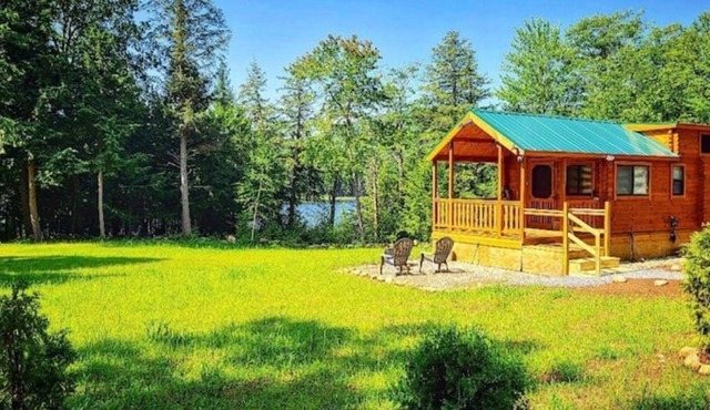 Brand new waterfront cabin in Vermont!