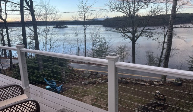 Breathtaking views of Lovell Lake- 3 bedroom four season home