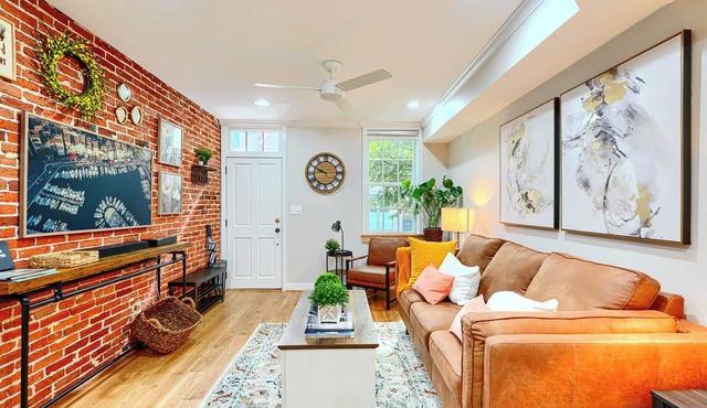 Bright & Beautiful 4BR Home + Parking, Walk to Harbor & Stadiums