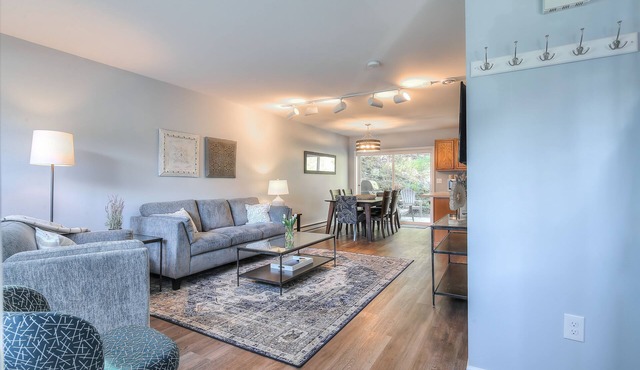 Bright, open concept townhouse with gorgeous view of downtown Juneau!
