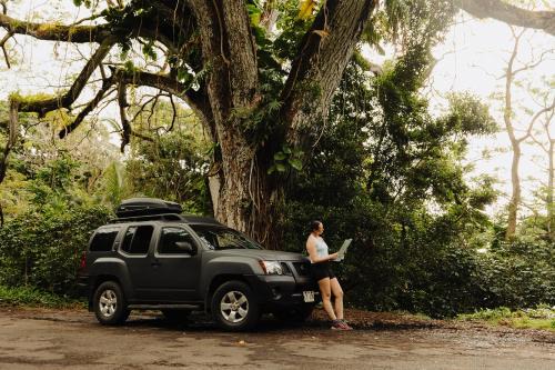 Budget Hack Maui SUV camping