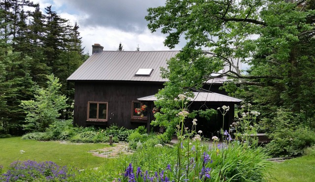 By Manchester, VT-Circa 1840 Hand Hewn Barn on private pond close to skiing.