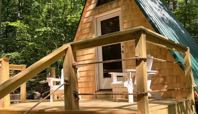 Cabin in Maine Woods-The Bogey