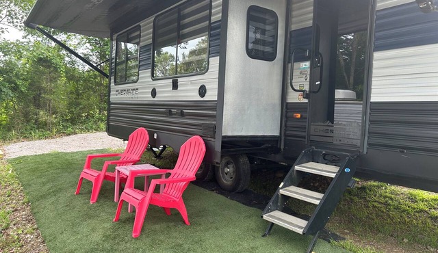 Cedar Fourche Glamping RV, near Lake Ouachita