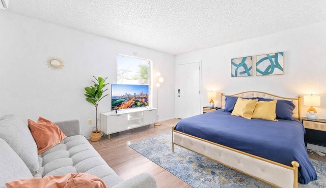 Central Hyde Park studio close to UT, Moody Center in Austin