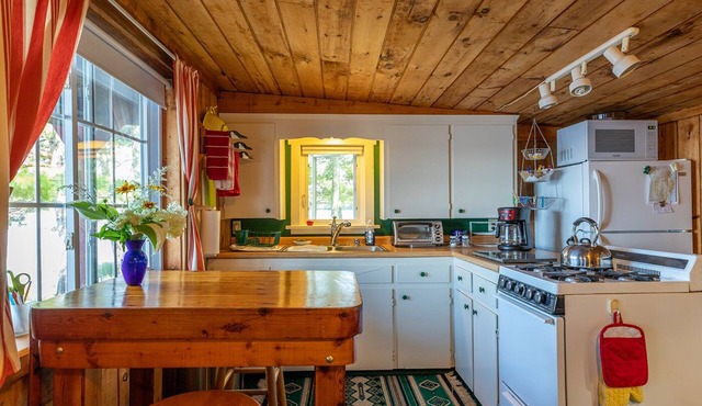 Charming Camp on Water's Edge-Canoe, Loons, Turkeys, Fish and an Eagle