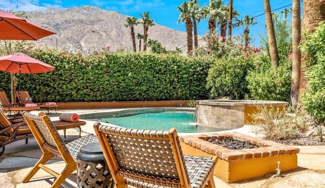 Charming Downtown Oasis – Spanish-Style Retreat with Pool, Short Walk to Dining & Hiking Trails