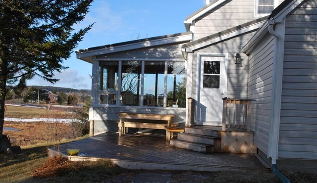 Charming Shipbuilder's House Located on the Coast of the Mighty Bay of Fundy in West Quaco