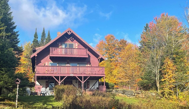 Charming ski chalet nestled in Vermont's Northeast Kingdom