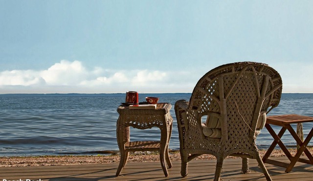 Chill and relax. Or remote to work from the beach.